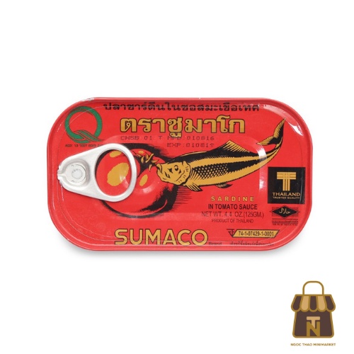 Cá mòi sốt cà Thái Sumaco
