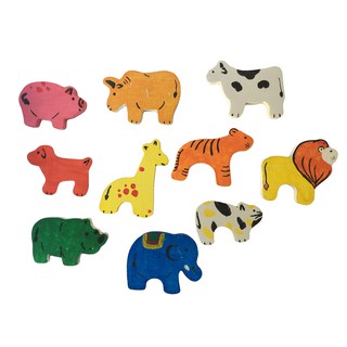 Đồ chơi giáo dục Việt For Kids - Tô màu gỗ con thú
