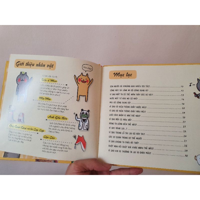 Sách - Hỏi Đáp Cùng Tiến Sĩ Meo Thông Thái - Cơ thể của chúng ta