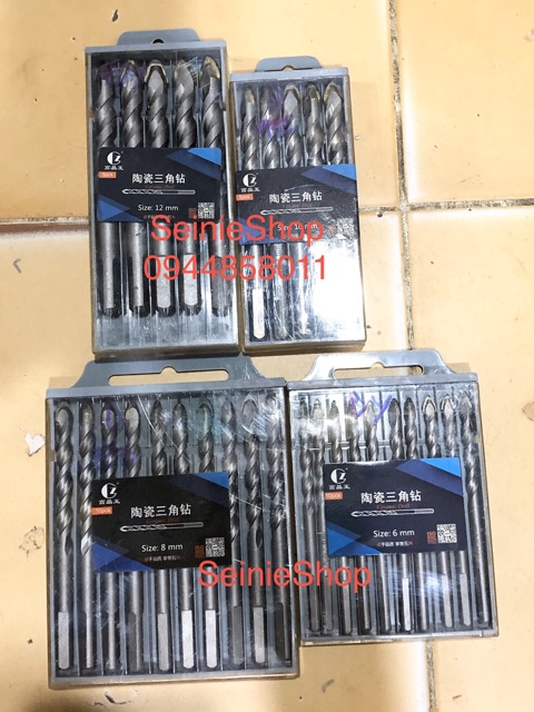 Mũi khoan đa năng mũi thép Tungsten khoan trên gạch,gốm,sứ,thủy tinh,bê tông,tường xi măng,đá,