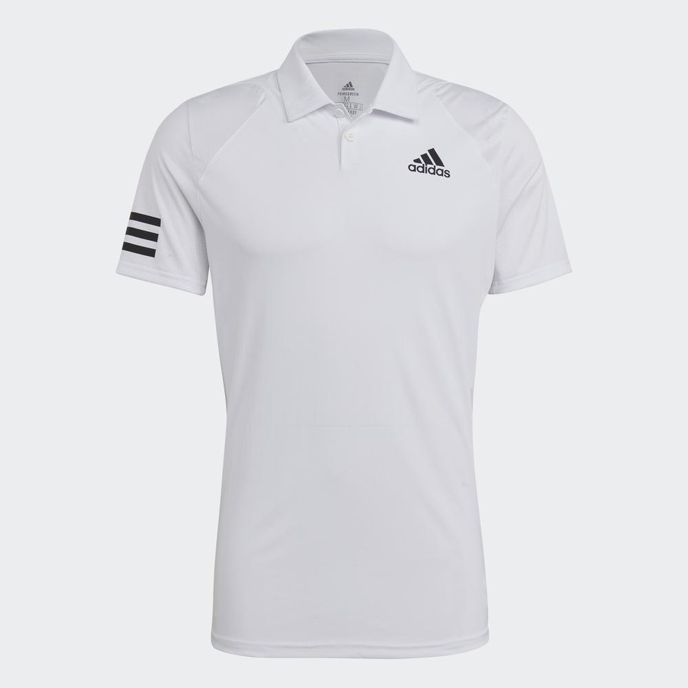 Áo Polo adidas TENNIS Nam Áo polo 3 Sọc Tennis Club Màu trắng GL5416