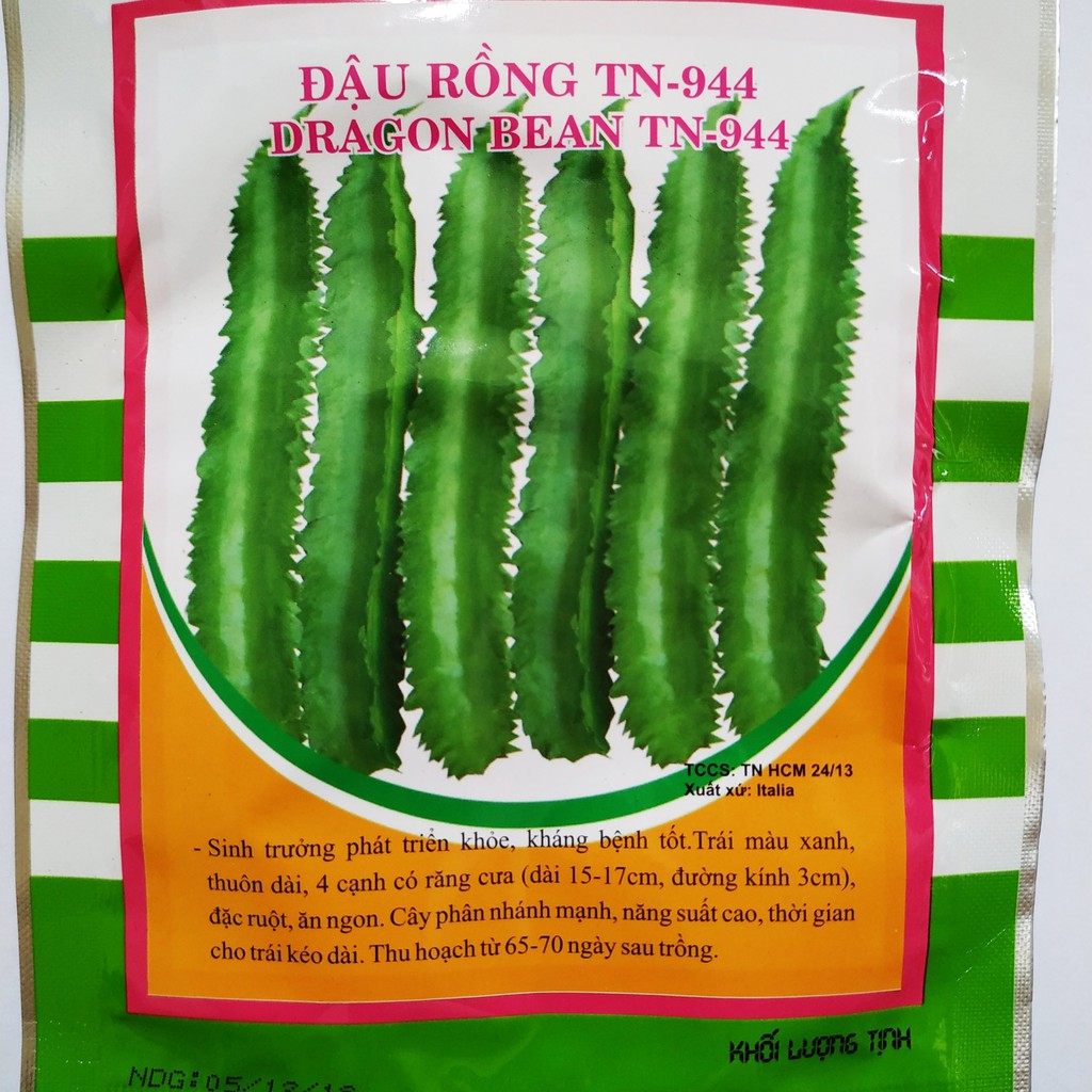 Hạt giống ĐẬU RỒNG  (DRAGON BEAN seed)