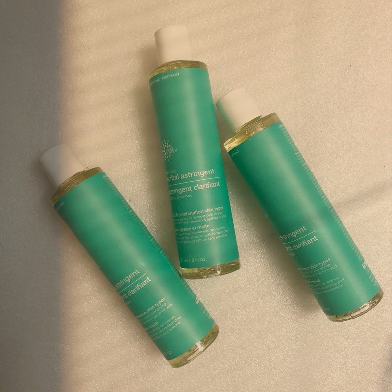 Bao bì mới Toner Earth Science Clarifying Herbal Astringent  cho da dầu