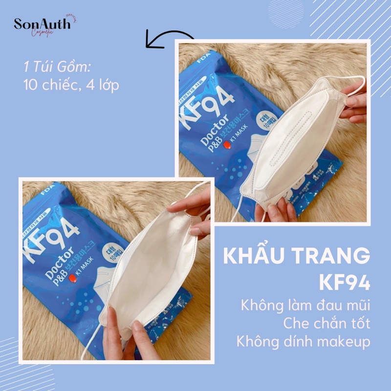 Khẩu trang KF94 Hàn quốc