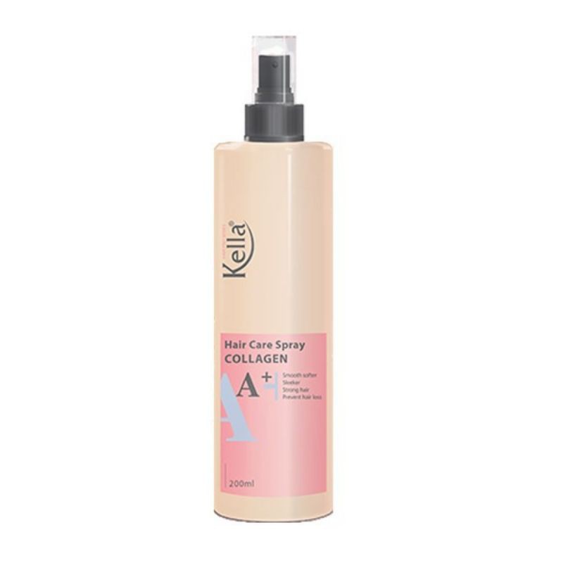 Sữa dưỡng tóc Kella Collagen A+ 200ml phục hồi tóc siêu mềm mượt PLTPINKY