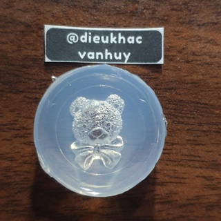 Khuôn gấu bột 3 mẫu