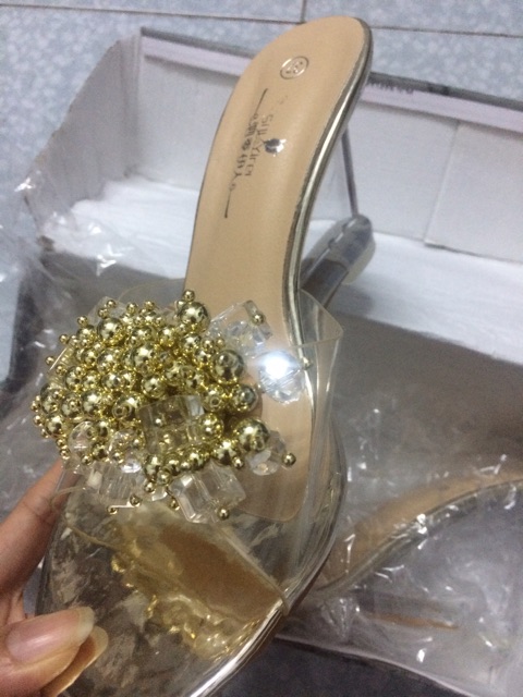 Dép xuồng đế trong 8cm size từ 34 đến 41 HÀNG ORDER HI325