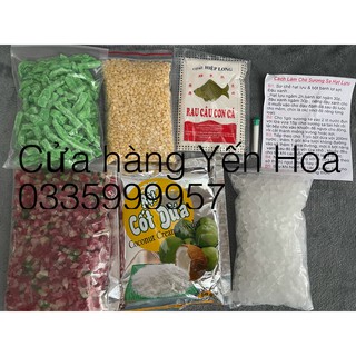 Set Sương Sa Hạt Lựu - 7 món