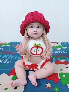 Nón tóc bé gái( ảnh khách nhí)