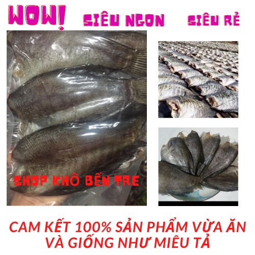 (HCM)1kg Khô cá sặc ngon cắt đầu phơi tự nhiên không phẩm màu không hóa chất
