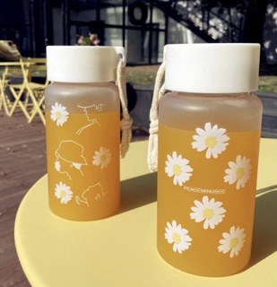 🌼BÌNH NƯỚC HOA CÚC NHỰA NHÁM MỜ🌼