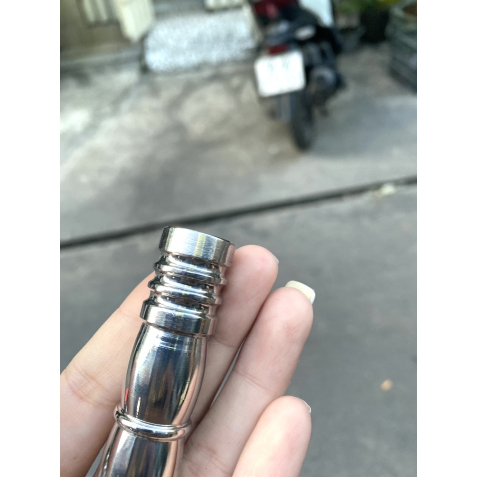 CẶP GÁC CHÂN SAU XE CUB 81 INOX ĐẶC BIỆT