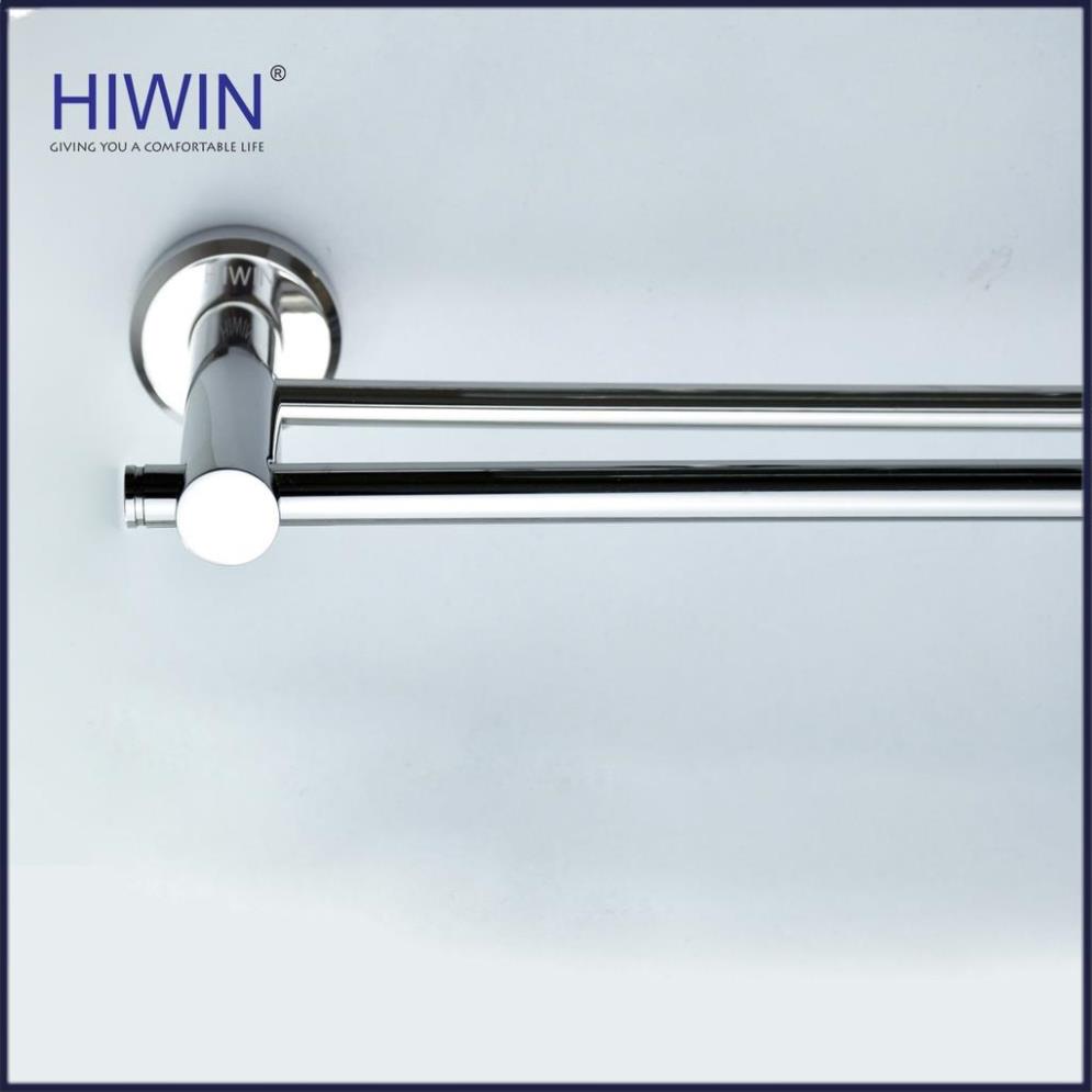 Thanh treo vắt khăn nhà tắm inox 304 mặt gương HIWIN Y-538
