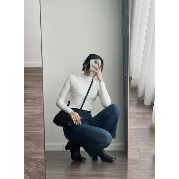 Creamy shirt - áo len tăm dài tay mềm mịn Regen