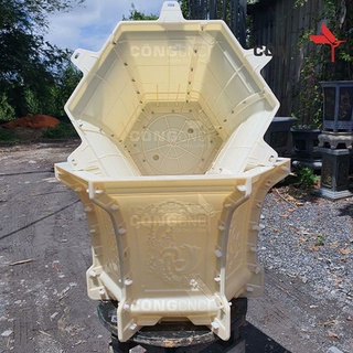 Khuôn đúc chậu cảnh lục giác rộng 58 cao 45cm