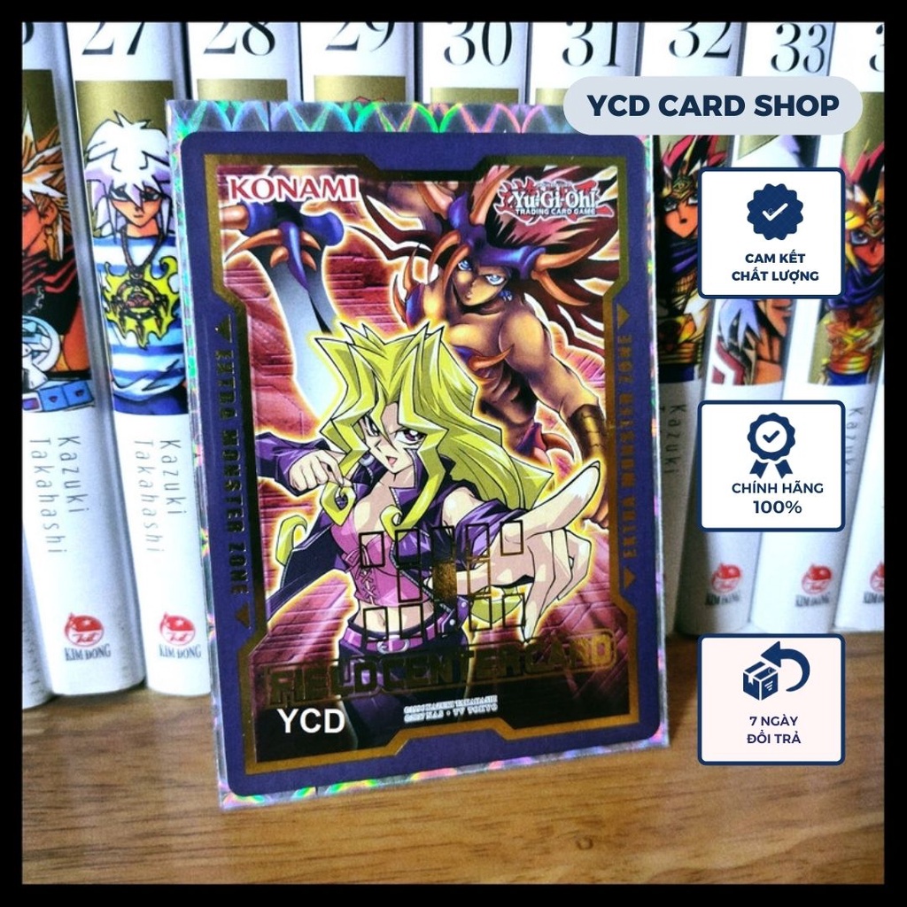 Thẻ bài yugioh chính hãng MAI & AMAZONESS SWORDSWOMAN- FIELD CENTER CARD