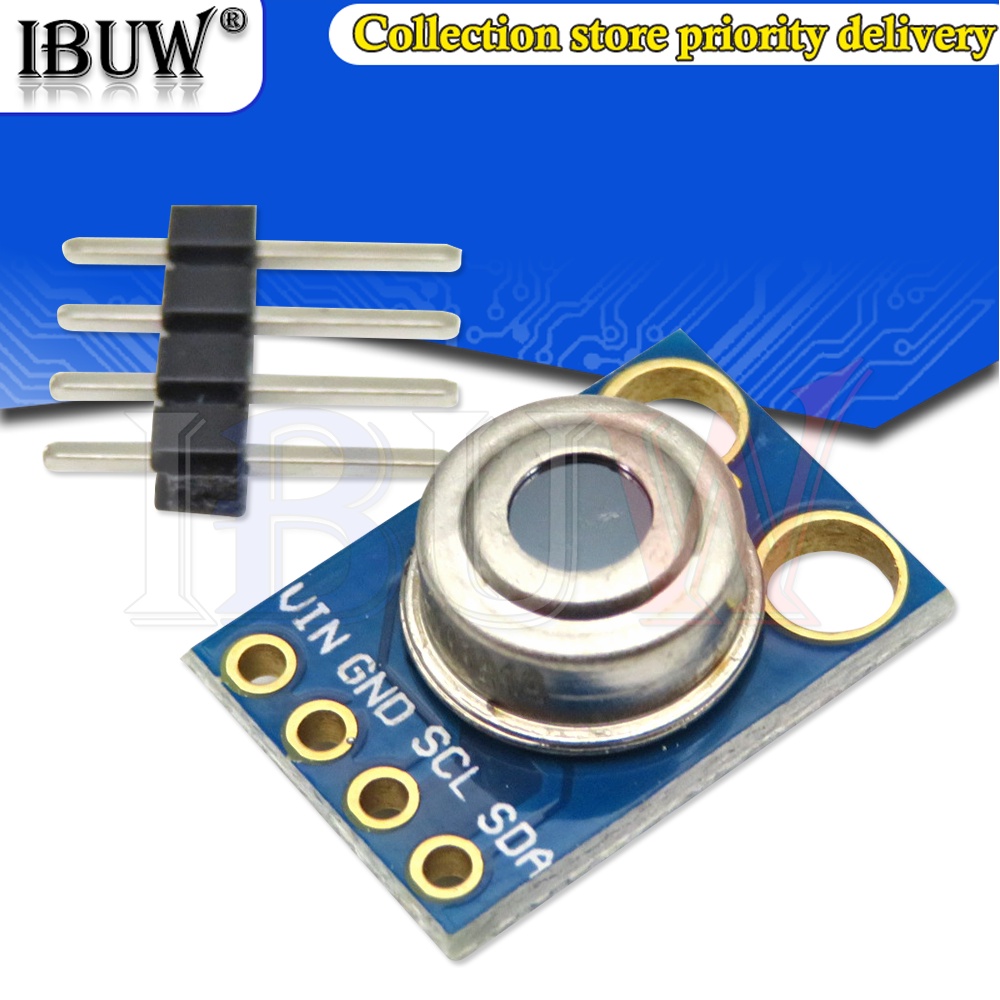 1 Mô Đun Cảm Biến Nhiệt Độ Hồng Ngoại GY-906 MLX90614 MLX90614ESF Chất Lượng Cao