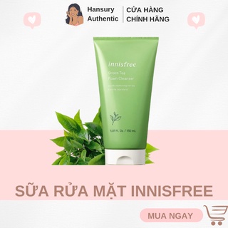 Sữa Rửa Mặt Innisfree Green Tea Foam Cleanser 150ml, Tinh Chất Trà Xanh