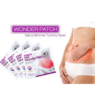 Hộp 5 Miếng Dán Tan mỡ Wonder Patch Auth Korea