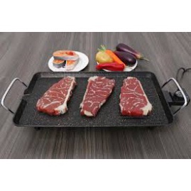 Bếp VỈ Nướng Điện BBQ Không Khói Chống Dính Sunhouse SHD4607 - Hàng chính hãng bảo hành 12 tháng