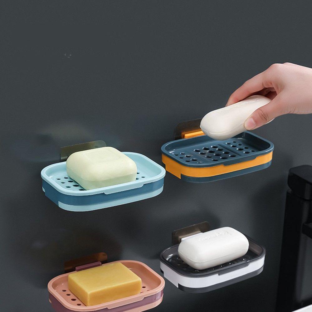 Khay Đựng Xà Phòng Tự Dính Tiện Dụng Cho Phòng Tắm