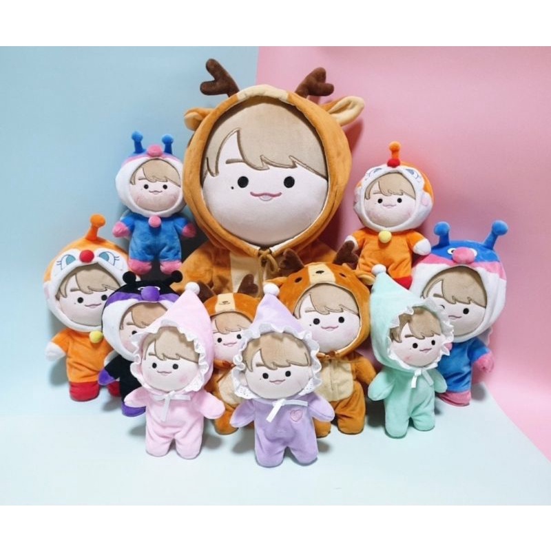 Gấu bông doll WannaOne Kang Daniel Chu Pink Chu có sẵn 21 31