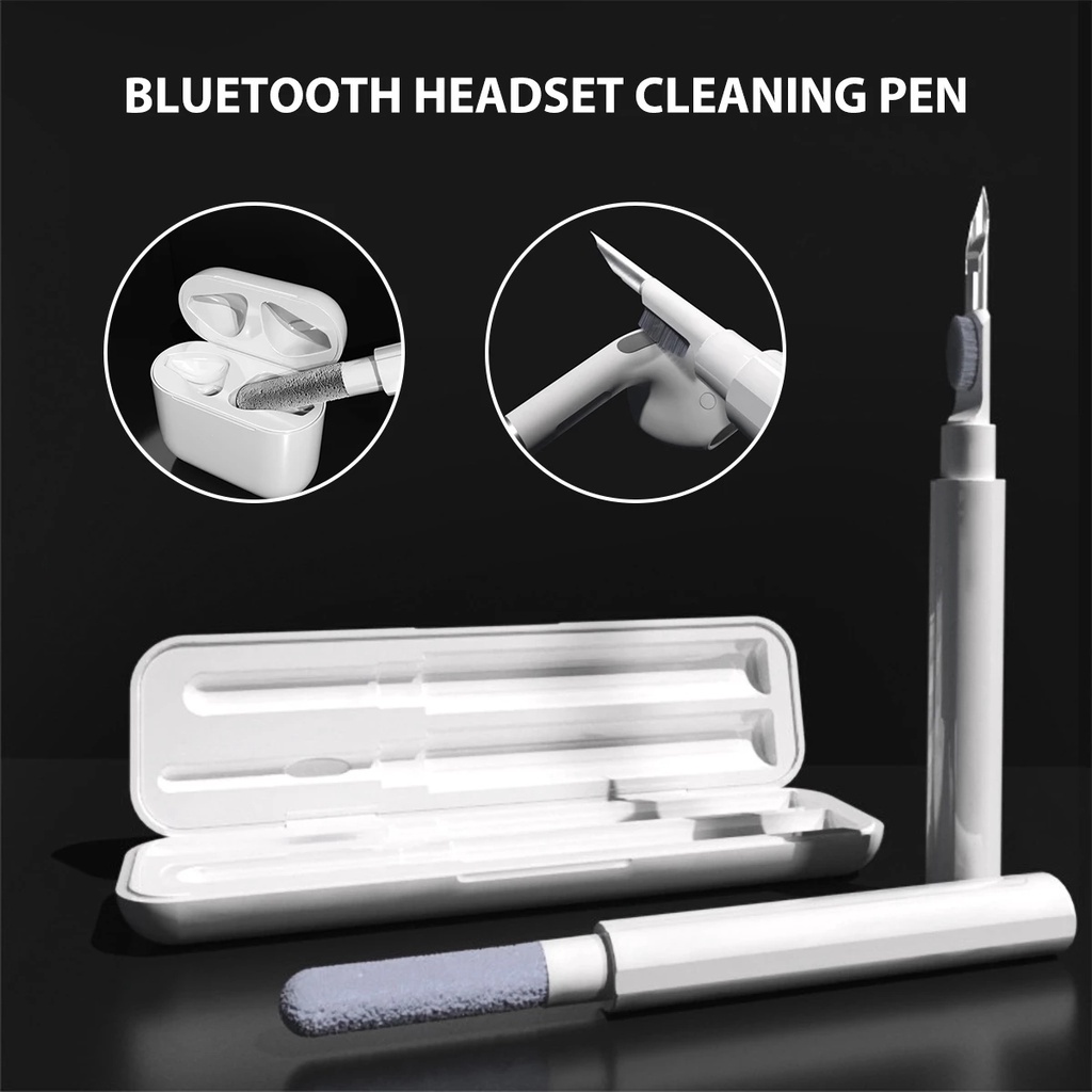 [Mới] Bút Làm Sạch Tai Nghe Bluetooth / Ống Kính Máy Ảnh / Điện Thoại Đa Năng Chống Tắc Nghẽn