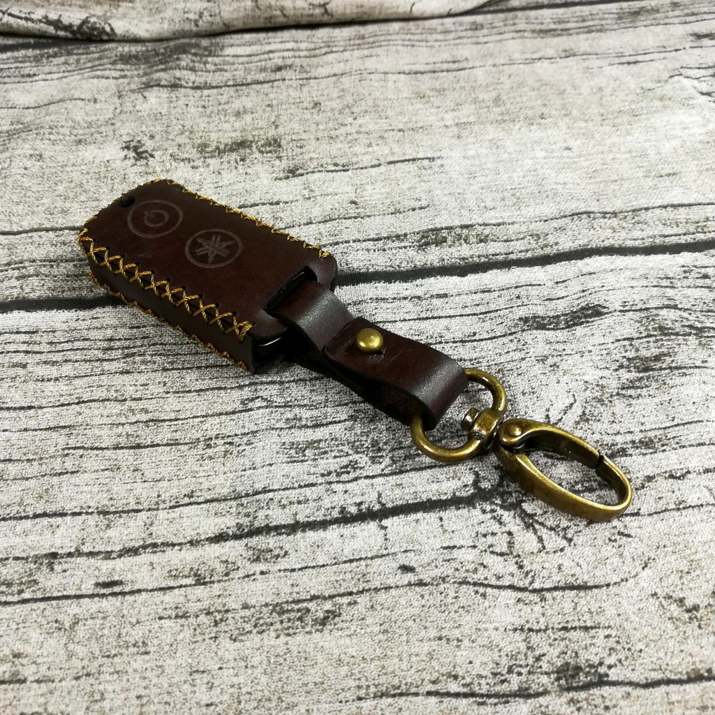 [Real Leather] Bao da chìa khóa Smartkey NVX - Janus - Grandee - FreeGo 2019