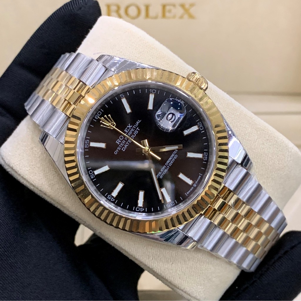 Đồng Hồ Nam RL DATEJUST Doanh Nhân Bản Cao Cấp, Máy Cal 3235 Thụy Sỹ, Size 41mm