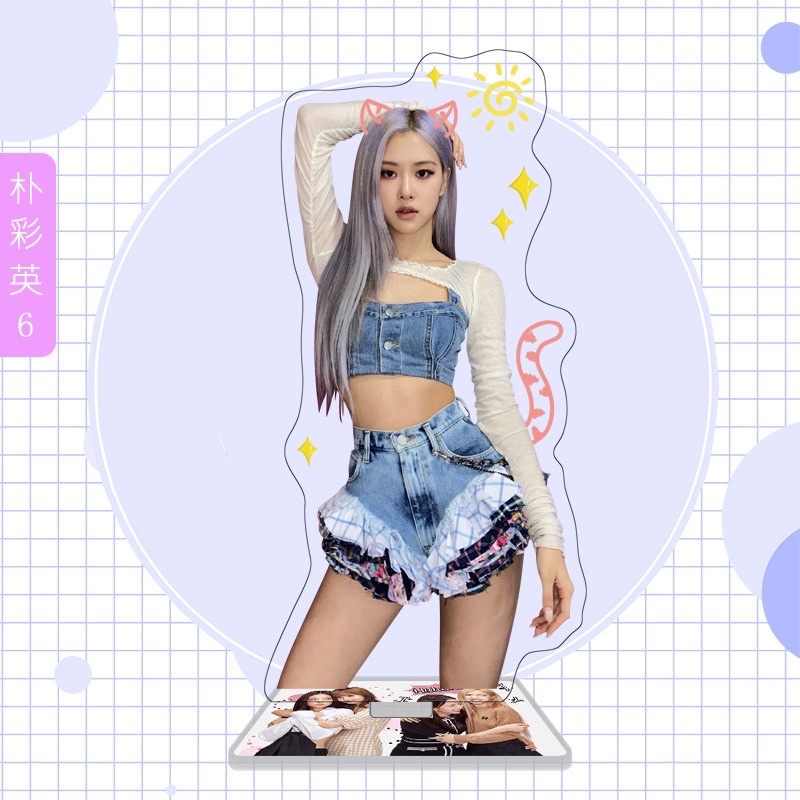 *Có-Sẵn* ẢNH STANDEE BLACKPINK ROSÉ TƯỢNG ACRYLIC