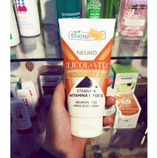 Sữa Rửa Mặt Sáng Da Bielenda Glicol & Vit.C 30+