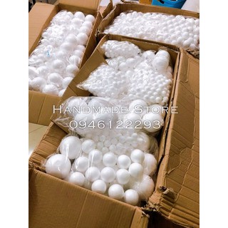 Quả cầu xốp - Quả bóng xốp (Gói 5c)