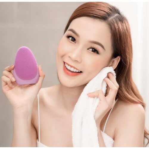 Máy Rửa Mặt Emmié By Happy Skin Premium Facial Cleansing Brush