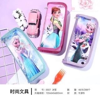 Ví đựng bút vải Elsa và siêu nhân