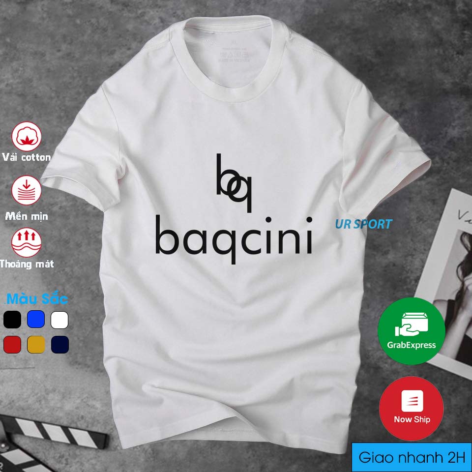 Áo thun nam cổ tròn bq thời trang cá tính, chất vải cotton 4 chiều cao cấp thoáng mát