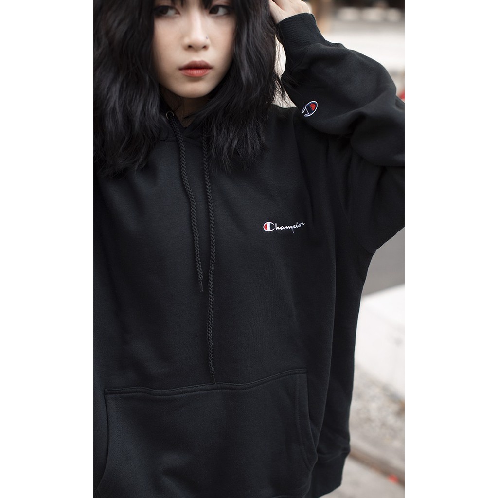 [Authentic] Hoodie | Áo Nỉ Có Mũ Trùm Đầu Champion Ecosmart Hoodie - Unisex Nam/Nữ