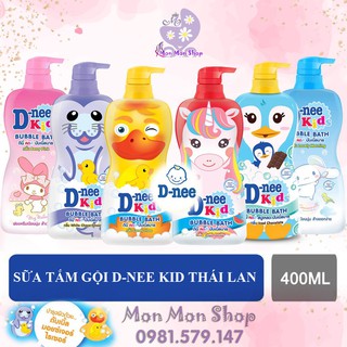 Sữa tắm gội toàn thân cho bé hiệu D-nee Kids / DNEE THÁI LAN 400ml