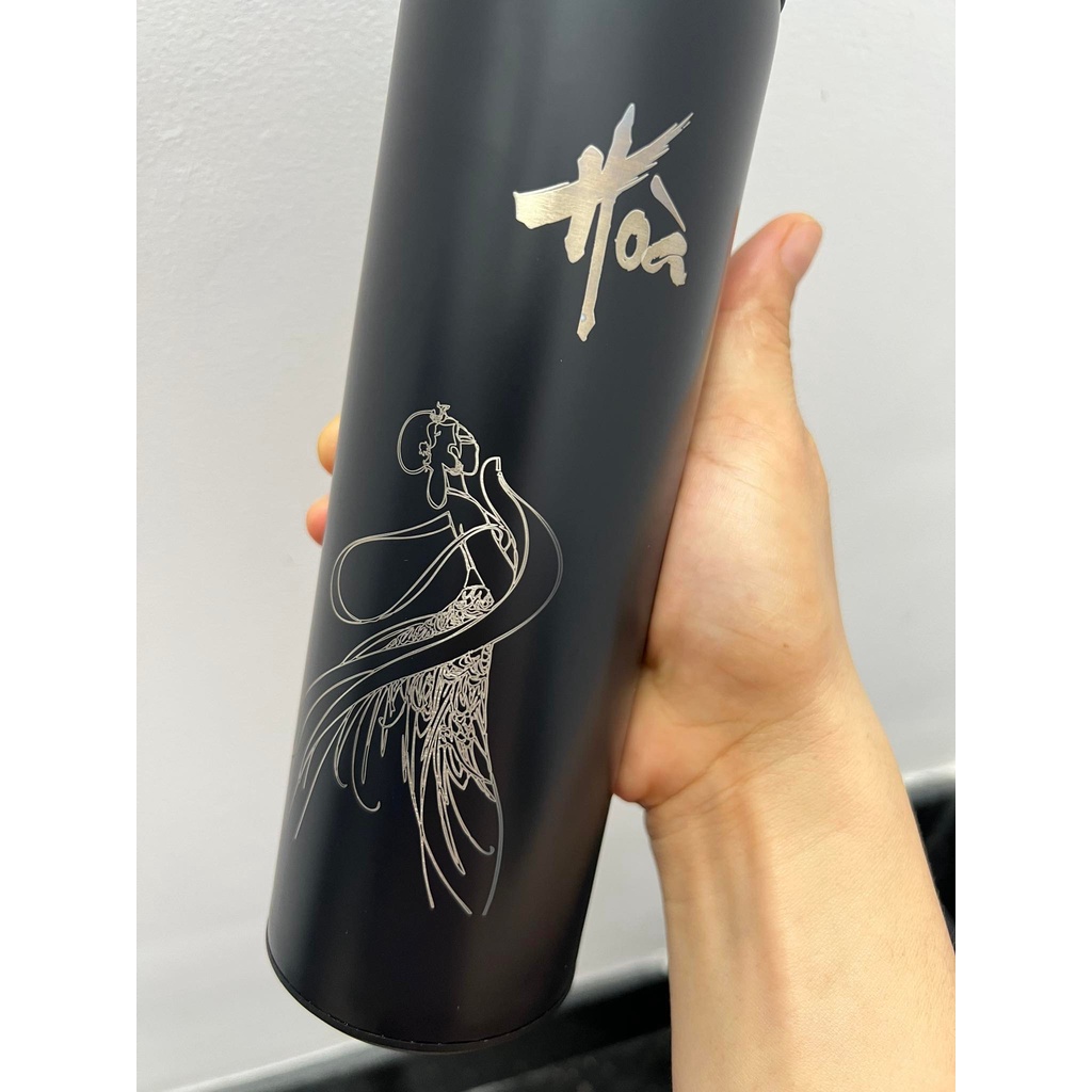 Bình Nước Giữ Nhiệt INOX nhiều màu sắc dung tích 500ml khắc in logo theo yêu cầu ...