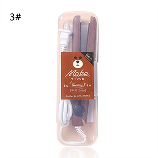  Máy duỗi thẳng tóc mini hình thú dễ thương  Dben