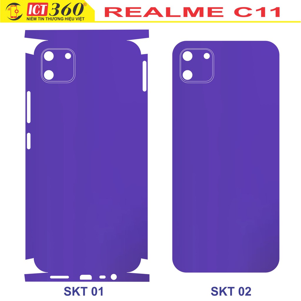 Dán bảo vệ lưng Realme C11