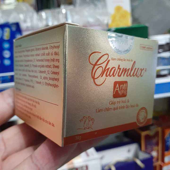 Viên Uống & Kem Chống Lão Hóa Da CHARMLUX Hộp 30g