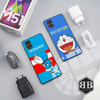Ốp lưng kính cường lực Samsung Galaxy M51 hình doreamon thần kỳ