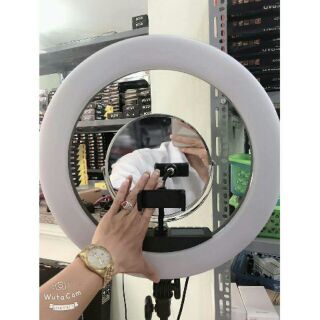 (HÀNG LOẠI 1) ĐÈN LIVESTREAM 45CM CÓ GƯƠNG, ĐÈN MAKEUP, CHỤP HÌNH, PHUN SĂM, ĐÈN NAIL