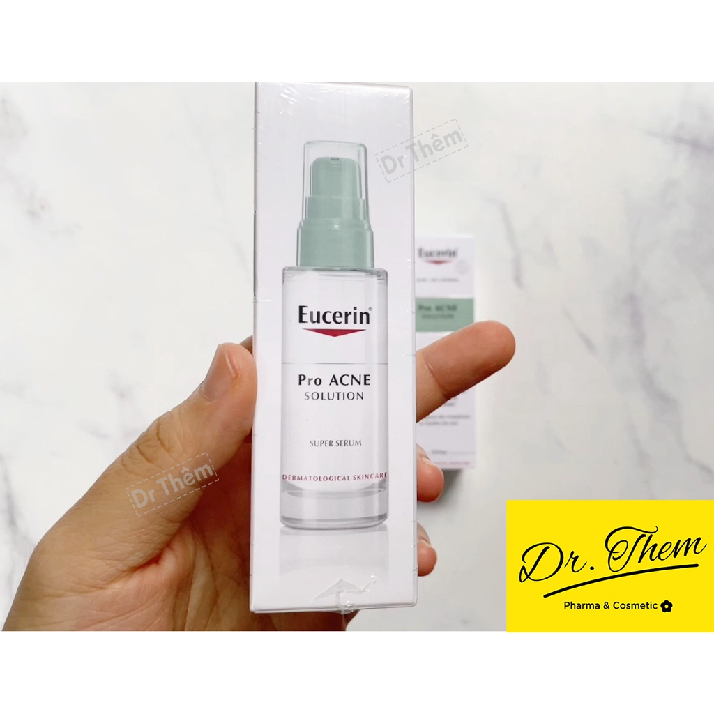 ✅[CHÍNH HÃNG] Serum Giảm Mụn Eucerin Pro Acne Solution Super Serum 30ml, Mờ Sẹo Giảm Nhờn Tinh Chất  Proacne Oil Control