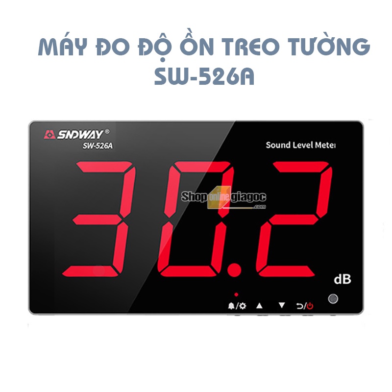 Máy Đo Tiếng Ồn Treo Tường SNDWAY SW525A / SW525B / SW526A