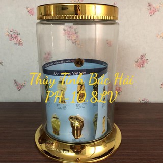 Bình thủy tinh và hũ thủy tinh ngâm rượu hs10.8l-thủy tinh không chì- thủy tinh bắc hải