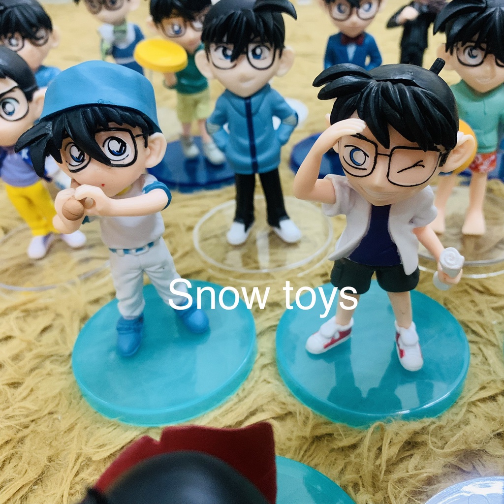 Mô hình Conan - Figure Conan - Mô hình Edogawa Conan Kaito Kid Kudo Shinichi - Cao 9~12cm - Rẻ nhất rẻ vô địch