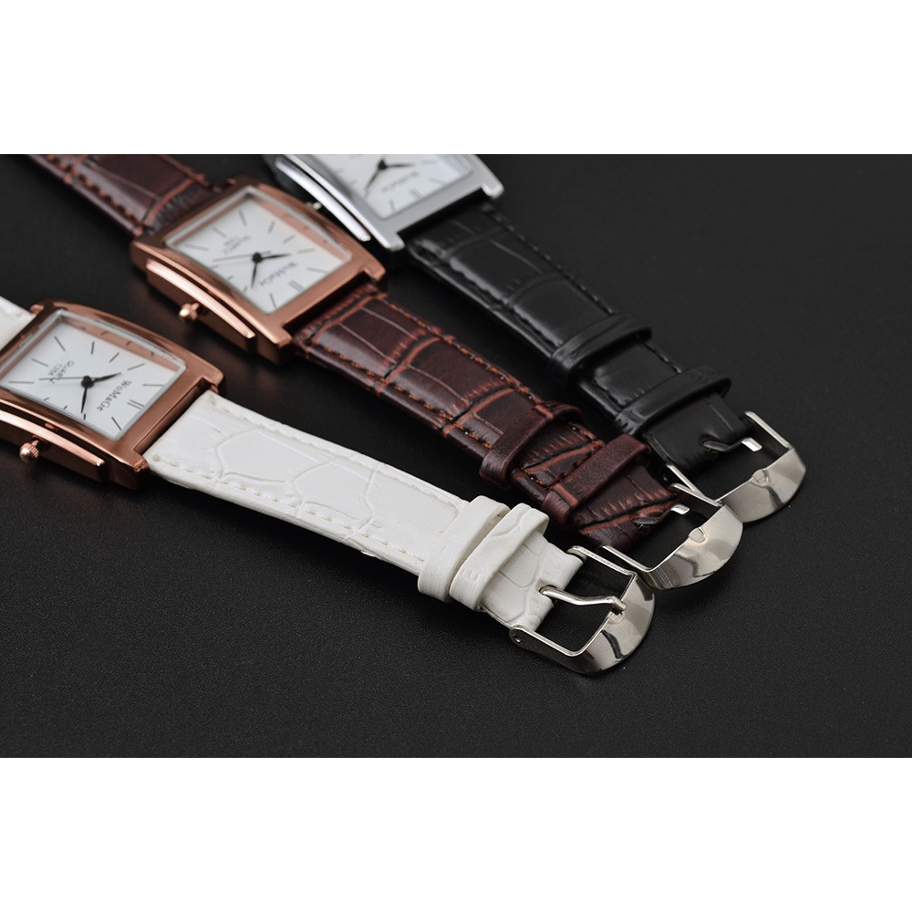 Đồng hồ nam dây da mặt vuông Womage PKHRWMG003 | BigBuy360 - bigbuy360.vn