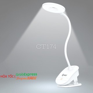 Đèn Bàn Sạc Led cảm ứng chống cận Comet CT174, 04 mức dộ sáng, Pin Lithium 3.7 V 1200mAh Có cổng sạc USB