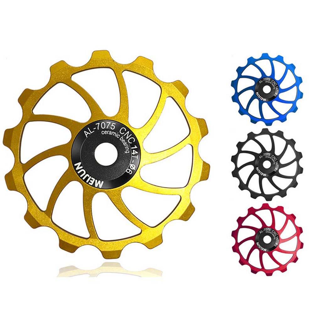 IVORY Con Lăn Dẫn Hướng Bằng Hợp Kim Nhôm Cho Xe Đạp